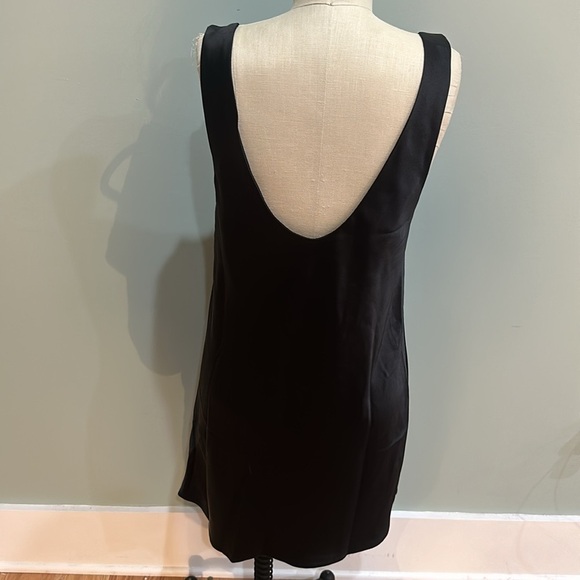 ASOS black womens satin mini dress - Picture 3 of 7